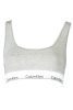 CALVIN KLEIN BALCONY BRA WOMAN GREY