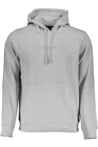 CALVIN KLEIN PULÓPÓL CIPZZÁR NÉLKÜL SZÜRKE FÉRFI