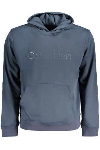 CALVIN KLEIN FÉRFI KÉK CIPZÁR NÉLKÜLI PÓLÓ