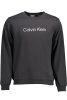 CALVIN KLEIN PULÓPÓL CIPZZÁR NÉLKÜL FEKETE