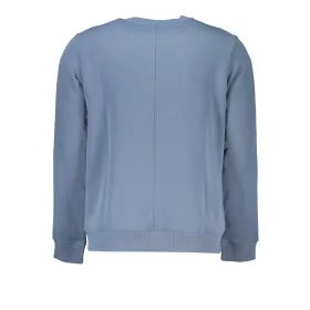 CALVIN KLEIN FÉRFI KÉK CIPZÁR NÉLKÜLI PÓLÓ