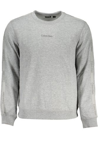 CALVIN KLEIN FÉRFI SZÜRKE CIPZÁR NÉLKÜLI PÓLÓ