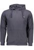 SERGIO TACCHINI FÉRFI KÉK PULÓPÓL cipzárral