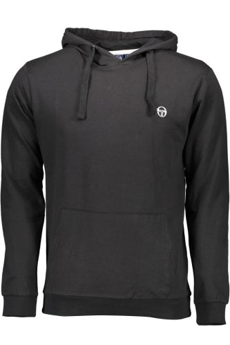 SERGIO TACCHINI FEKETE FÉRFI PÓLÓ ZIP NÉLKÜL