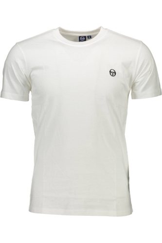 SERGIO TACCHINI FÉRFI RÖVID UJJÚ PÓLÓ, FEHÉR