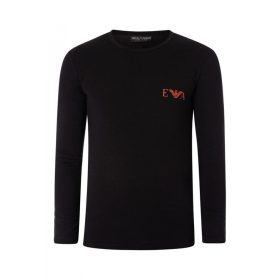 EMPORIO ARMANI  HOSSZÚ UJJÚ FÉRFI PÓLÓ 111023 3F715  00020 BLACK   EMPORIO ARMANI  HOSSZÚ UJJÚ FÉRFI PÓLÓ 111023 3F715  00020 BLACK