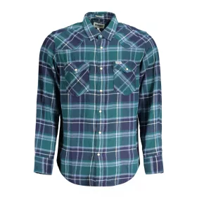 WRANGLER FÉRFI ZÖLD, HOSSZÚ UJJÚ ING