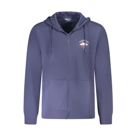 WRANGLER FÉRFI CIPZÁROS PULÓZÓ, KÉK