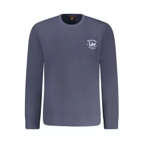 LEE FÉRFI KÉK cipzárral zárható pulóver