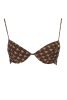 A-STÍLUSÚ NŐI BARNA PUSH-UP MELLTARTÓ