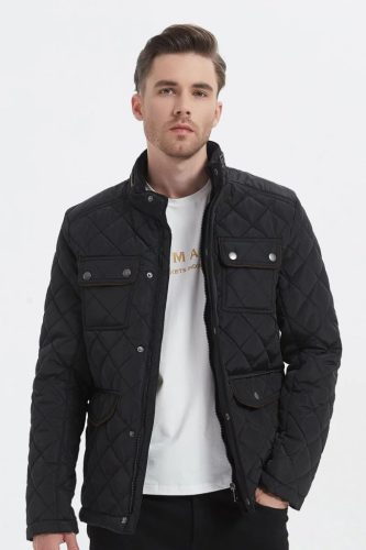 MAXX DIVATOS FÉRFI KABÁT FEKETE