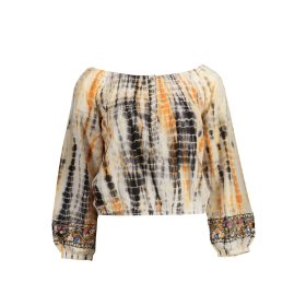 DESIGUAL NŐI, HOSSZÚ UJJÚ BÉZS PÓLÓ