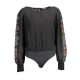 DESIGUAL BODY, HOSSZÚ UJJÚ NŐI FEKETE