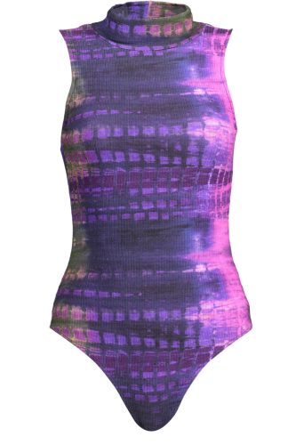 DESIGUAL BODY TANK TOP NŐI LILA