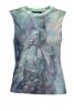 DESIGUAL TANK TOP NŐI VILÁGOS KÉK