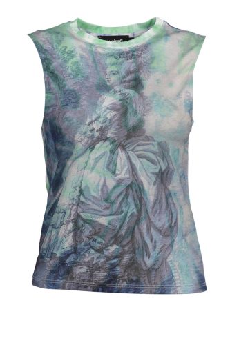 DESIGUAL TANK TOP NŐI VILÁGOS KÉK