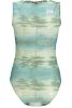 DESIGUAL BODY TANK TOP WOMAN, ZÖLD