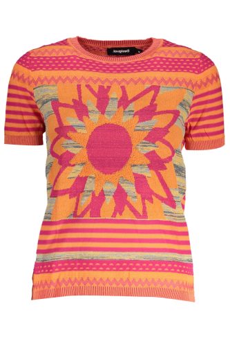 DESIGUAL NARANCS NŐI PULÓVER