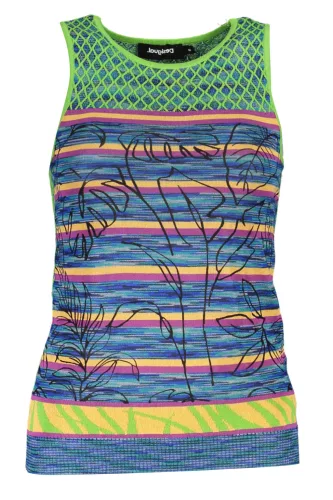 DESIGUAL NŐI ZÖLD TOP