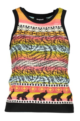 DESIGUAL NŐI TANK FELSŐ FEKETE