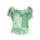 DESIGUAL GREEN NŐI RÖVID UJJÚ PÓLÓ