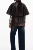 DESIGUAL NŐI BARNA PONCHO
