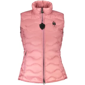 BLAUER APPAREL NŐI RÓZSASZÍN UJJATLAN KABÁT