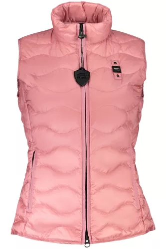 BLAUER APPAREL NŐI RÓZSASZÍN UJJATLAN KABÁT
