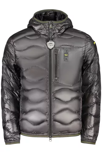 BLAUER APPAREL FÉRFI FEKETE KABÁT
