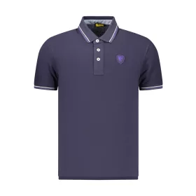 BLAUER APPAREL FÉRFI RÖVID UJJÚ PÓLÓ, KÉK