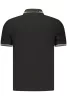 BLAUER APPAREL FÉRFI RÖVID UJJÚ PÓLÓ, FEKETE