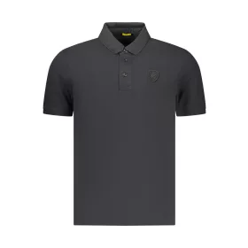 BLAUER APPAREL FÉRFI RÖVID UJJÚ PÓLÓ, FEKETE