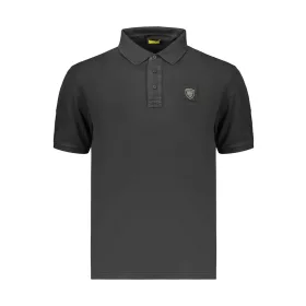 BLAUER APPAREL FÉRFI RÖVID UJJÚ PÓLÓ, FEKETE