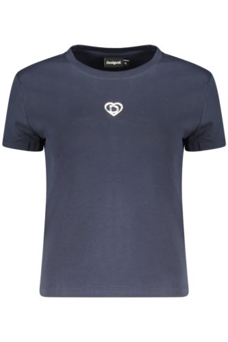 DESIGUAL Női rövid ujjú póló, kék