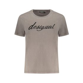 DESIGUAL NŐI RÖVID UJJÚ SZÜRKE PÓLÓ