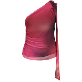 DESIGUAL NŐI RÖVID UJJÚ LILA PÓLÓ