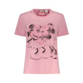 DESIGUAL NŐI RÓZSASZÍN RÖVID UJJÚ PÓLÓ