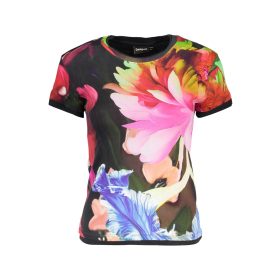 DESIGUAL NŐI RÖVID UJJÚ PÓLÓ FEKETE