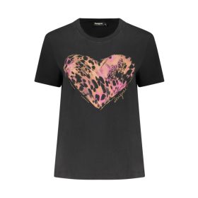 DESIGUAL NŐI RÖVID UJJÚ PÓLÓ FEKETE