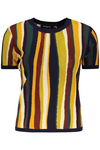 DESIGUAL Női rövid ujjú póló, kék