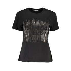 PATRIZIA PEPE NŐI RÖVID UJJÚ PÓLÓ FEKETE