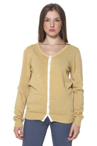 FRED PERRY YELLOW NŐI KARDIGÁN