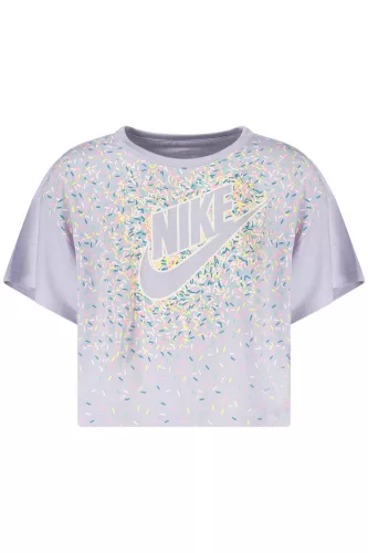 NIKE GYEREK LILA RÖVID UJJÚ PÓLÓ