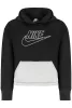 NIKE GYEREK FEKETE CIPZÁROS PULÓVER