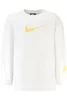 NIKE GYEREK FEHÉR CIPZÁROS PULÓVER