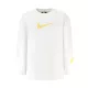 NIKE GYEREK FEHÉR CIPZÁROS PULÓVER