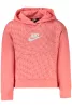 NIKE CIPZÁROS LÁNY PULÓVER, RÓZSASZÍN