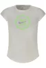 NIKE RÖVID UJJÚ LÁNY PÓLÓ, FEHÉR