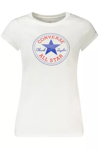 Converse lányka rövid ujjú póló, fehér