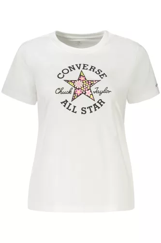 Converse lányka rövid ujjú póló, fehér
